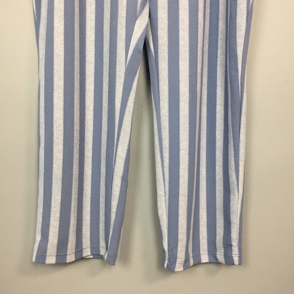 PLANET Gold Plus Striped Paper Bag Waist Pants - Picture 8 of 13